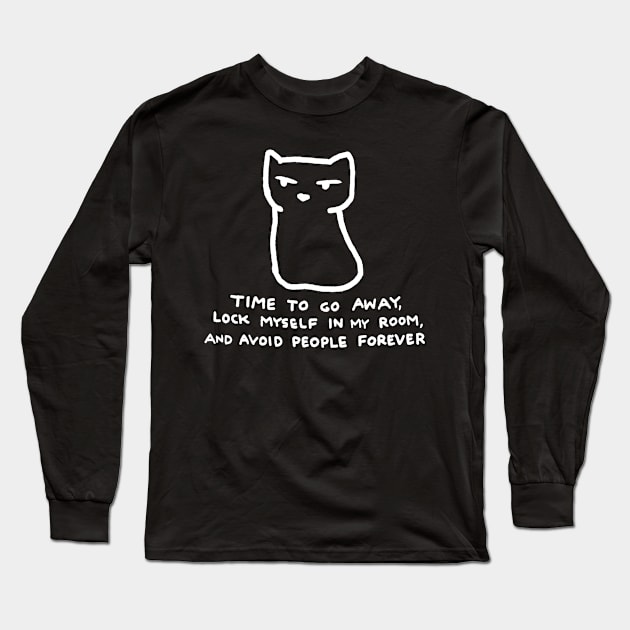 Time to go away.. Long Sleeve T-Shirt by FoxShiver